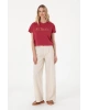 U.S. Polo Assn. U.S. Polo Assn. Gıselle Vişne Kadın T-Shirt