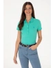 U.S. Polo Assn. Kadın Mint Basic Polo Yaka Tişört