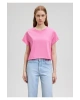 Mavi Pembe Basic Tişört Crop / Kısa Kesim