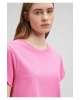 Mavi Pembe Basic Tişört Crop / Kısa Kesim