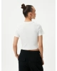Koton Kadın T-shirt Ekru