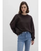 MAVİ Bisiklet Yaka Kahverengi Sweatshirt