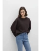 MAVİ Bisiklet Yaka Kahverengi Sweatshirt