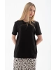 Fashion Friends %100 Pamuklu Tişört Siyah