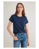 Mavi Lacivert Basic Tişört Regular Fit / Normal Kesim