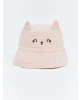 LC Waikiki Pembe 3 Boyutlu Kız Bebek Bucket Şapka