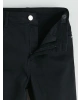 LCW Kids Siyah Ispanyol Paça Kız Çocuk Gabardin Pantolon