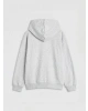 LCW Kids Gri Kapüşonlu Kalın Kız Çocuk Fermuarlı Sweatshirt