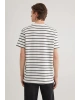 MAVİ ÇİZGİLİ MAVİ LOGO TİŞÖRT Phantom Stripe