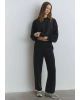 Mavi Sporty Lux Siyah (TENCEL™) Modal Eşofman Altı