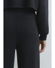 Mavi Sporty Lux Siyah (TENCEL™) Modal Eşofman Altı