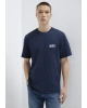 Mavi Logo Baskılı Lacivert Tişört