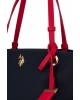 U.S. Polo Assn. Lacıvert-A.Kırmızı Kadın Omuz Çantası