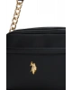 U.S. Polo Assn. Sıyah Kadın Postacı Çantası
