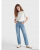LC Waikiki İndigo Straight Fit Kız Çocuk Jean Pantolon