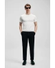 Lufian Pablo Modern Grafik T- Shirt Kırık Beyaz
