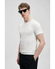 Lufian Pablo Modern Grafik T- Shirt Kırık Beyaz