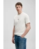 Lufian Marcus Modern Grafik T- Shirt Kırık Beyaz