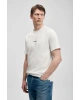 Lufian Marcus Modern Grafik T- Shirt Kırık Beyaz