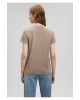Mavi Bisiklet Baskılı Kahverengi Tişört Slim Fit / Dar Kesim