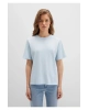 Mavi Bisiklet Yaka Basic Tişört Regular Fit / Normal Kesim