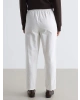 LCW Modest Ekru Beli Lastikli Kadın Pantolon