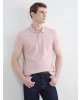 LCWAIKIKI Classic Pembe Polo Yaka Pike Erkek Tişört