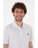 U.S. Polo Assn. POLO YAKA DOKUMA KUMAŞ T-SHİRT