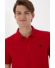 U.S. Polo Assn. POLO YAKA DOKUMA KUMAŞ T-SHİRT