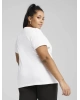 PUMA Kadın pamuklu tişört Puma Ess No. 1 Logo Tişört BEYAZ