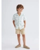 LCW Kids Bej Beli Lastikli Erkek Çocuk Şort