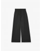 KOTON Bürümcük Kumaş Beli Bağcıklı Geniş Paça Pantolon
