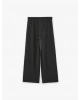 KOTON Bürümcük Kumaş Beli Bağcıklı Geniş Paça Pantolon