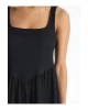 LC Waikiki U Yaka Düz Askılı Kadın Bodycon Elbise