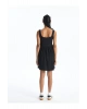LC Waikiki U Yaka Düz Askılı Kadın Bodycon Elbise