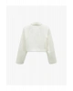 KOTON Koton Kruvaze Uzun Kollu Tüvit Crop Blazer Ceket