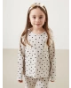 LCW Kids Bisiklet Yaka Çiçekli Kız Çocuk Bluz ve Tayt Pantolon 2li