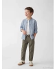 LCW Kids Haki Beli Lastikli Erkek Çocuk Pantolon