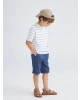LCW Kids Çizgili Erkek Çocuk Tişört ve Pantolon 2li
