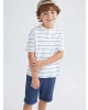 LCW Kids Çizgili Erkek Çocuk Tişört ve Pantolon 2li