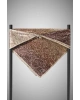 Vissona %100 Twill İpek Degrade Desenli Taş Renkli 90x90 Eşarp Dikim Şekli : El Dikişi