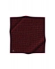 Vissona 100% Twill İpek Etnik Motif Desenli Siyah - Kırmızı Renkli 90x90 Dikim Şekli : El Dikişi Eşarp