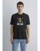 MAVİ One Piece Baskılı Antrasit Tişört