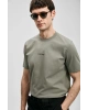 Lufian Marcus Modern Grafik T- Shirt Yeşil