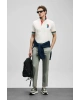 Lufian 111040231 Fun Smart Erkek Polo Tişört Erkek Tişort BEYAZ