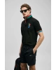 Lufian Fun Smart Erkek Polo Tişört Erkek Tişort SİYAH