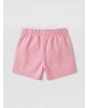 LCW baby Pembe Kız Bebek Gabardin Şort