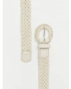 LCW ACCESSORIES Ekru Hasır Örgü Kadın Kemer