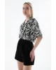 Keten Karışımlı Comfort Fit Lastikli Kısa Short SHORT 25Y0606K1