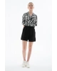 Keten Karışımlı Comfort Fit Lastikli Kısa Short SHORT 25Y0606K1